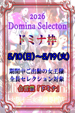 セレクション特別期間ドミナ枠 Club Domina