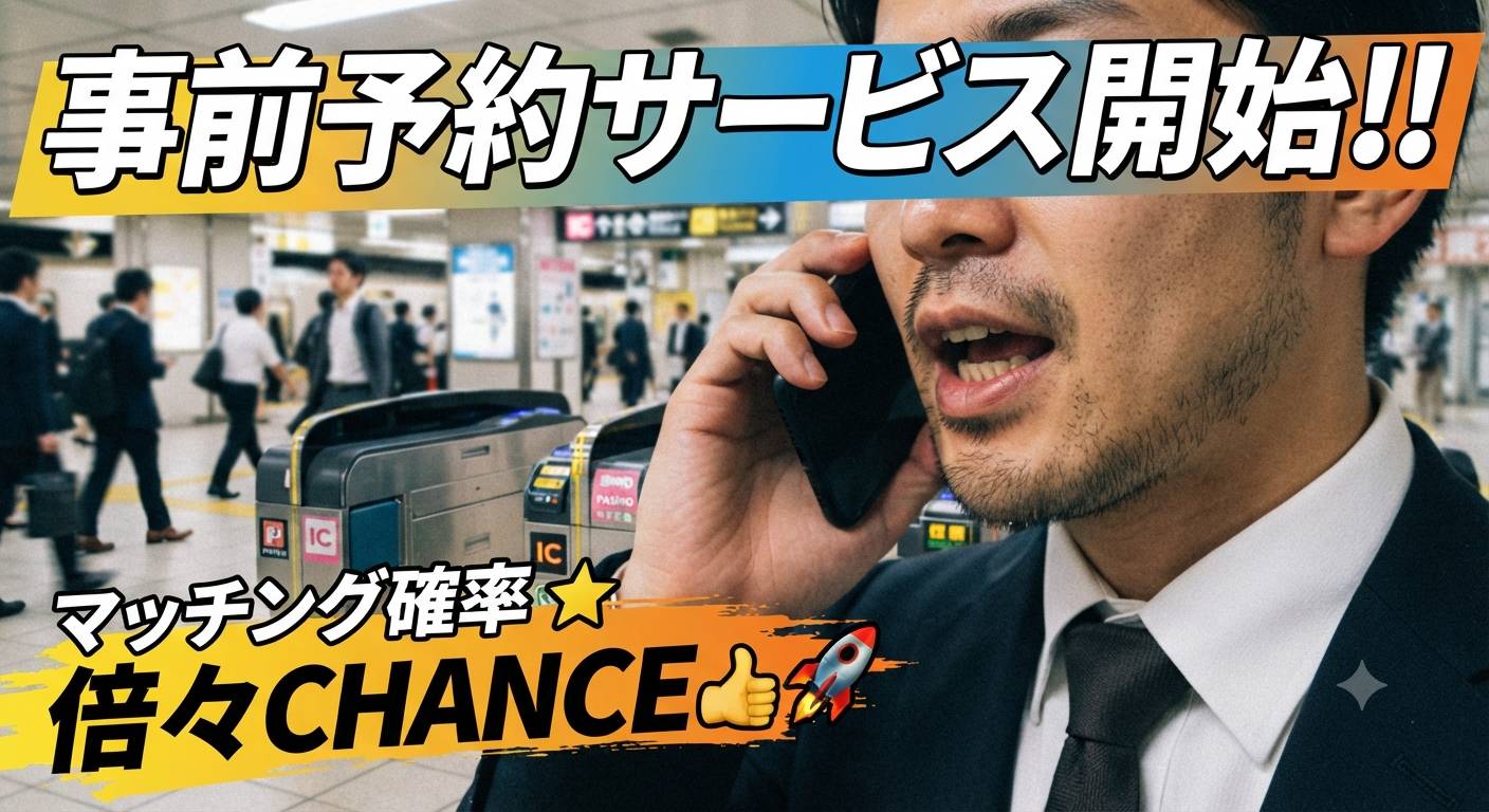 事前予約サービス開始!
