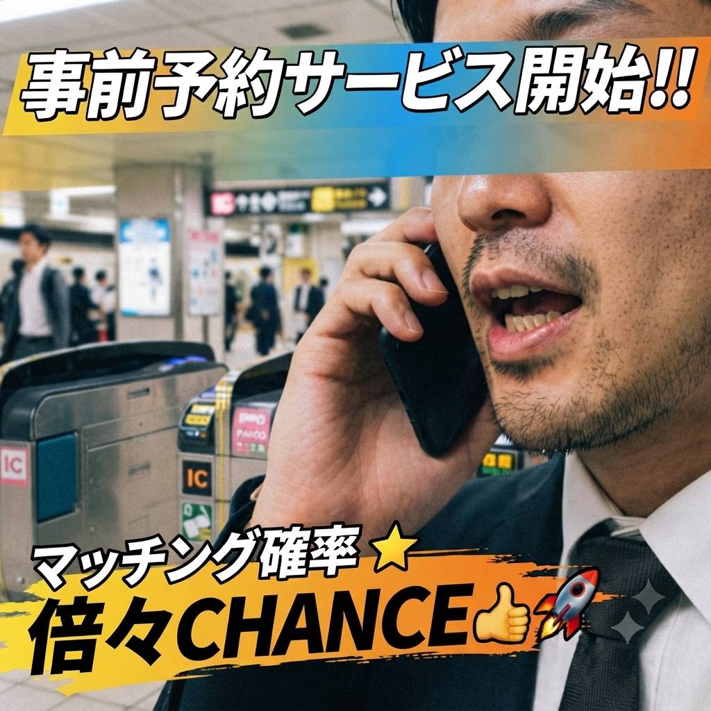 事前予約サービス開始！