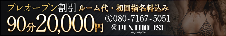 蒲田 Penthouseーペントハウスー プレオープン割引!:90分20,000円