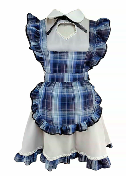 ⑥ブルーチェックメイド